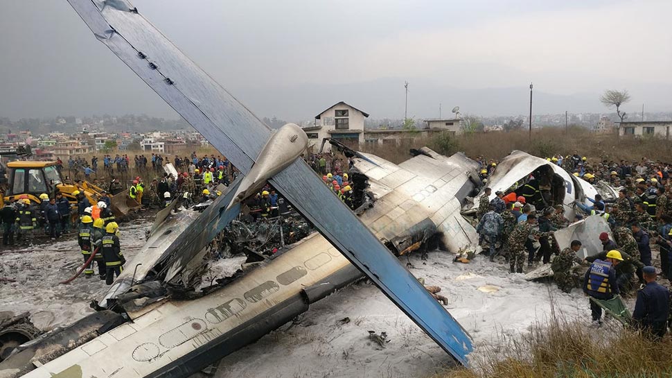 Photos of Bangladesh passenger Plane crash at Kathmandu airport Photos of Bangladesh passenger Plane crash at Kathmandu airport
