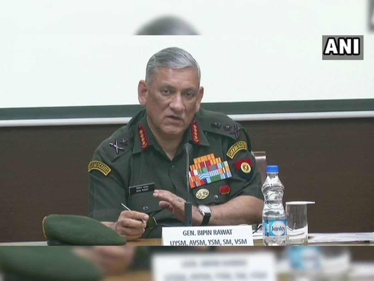 आर्मी चीफ बिपिन रावत ने रक्षा बजट को लेकर आज कई खुलासे किए