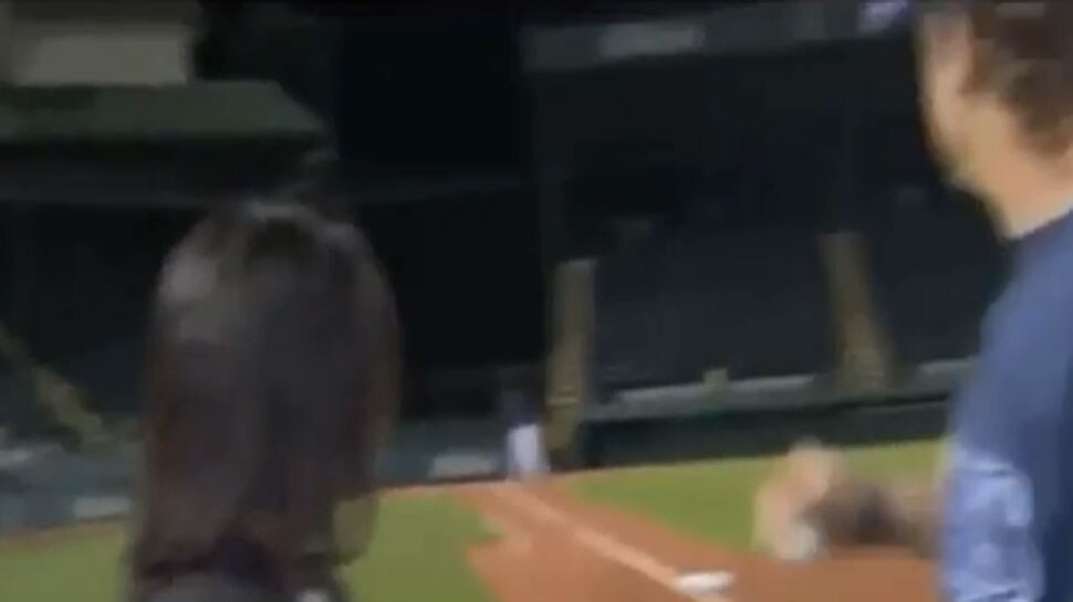 VIDEO 'गोली' की तेजी से आती गेंद को खिलाड़ी ने लपका, नहीं तो हो जाता