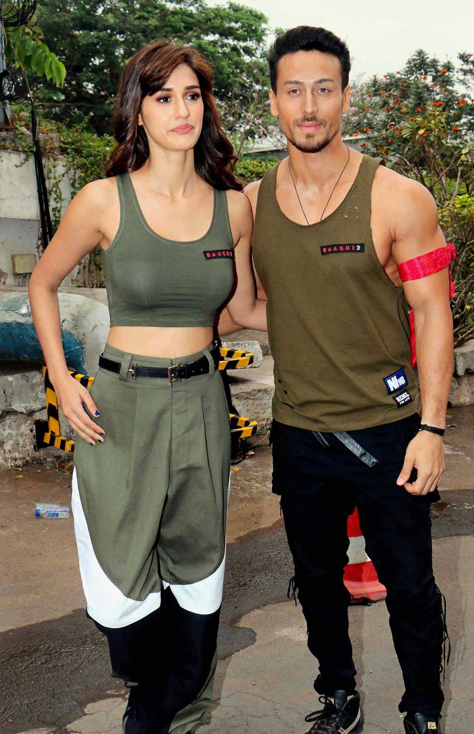 Tiger Shroff Disha Patani on the sets of High Fever Dance Ka Naya Tevar Tiger Shroff Disha Patani on the sets of High Fever Dance Ka Naya Tevar