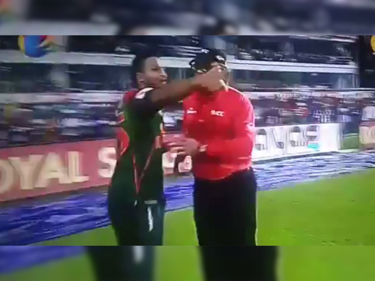 VIDEO : पहले बांग्लादेश की टीम ने की तोड़फोड़, अब कप्तान शाकिब ने ली ये प्रतिज्ञा