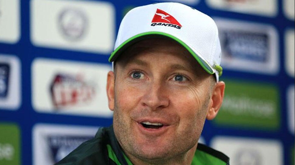 Michael Clarke in race Michael Clarke in race