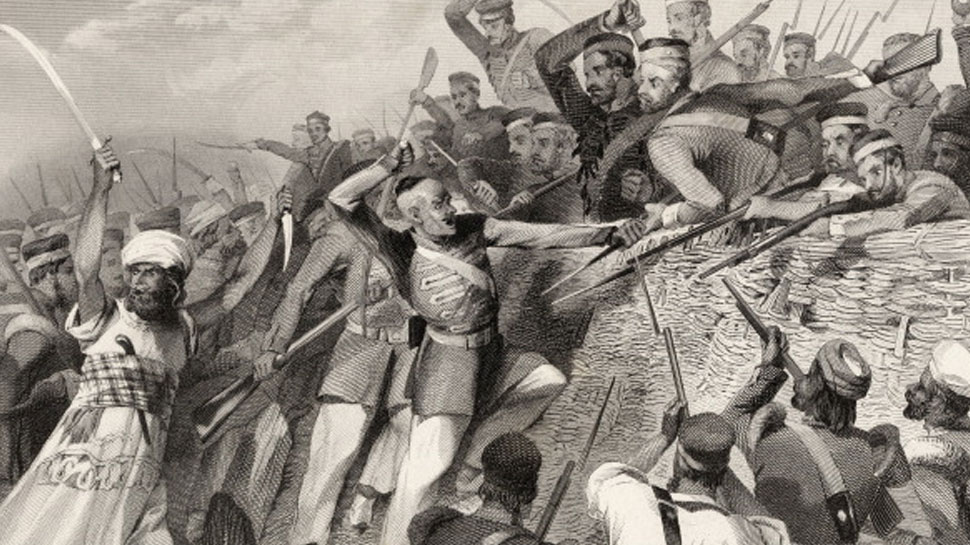 Mangal Pandey, the freedom fighter, who had flown against the British Mangal Pandey, the freedom fighter, who had flown against the British