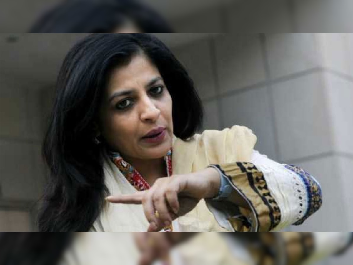 शाजिया इल्मी पत्रकारिता छोड़ राजनीति में शामिल हुई थीं