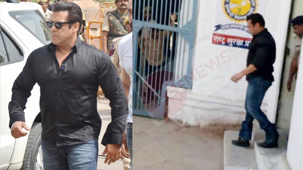 Salman khan give autograph to jail staff in jodhpur jail Salman khan give autograph to jail staff in jodhpur jail