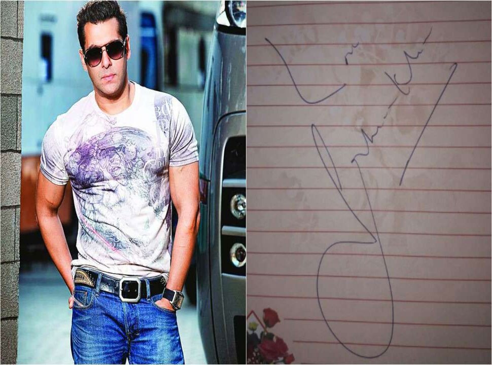 Salman khan give autograph to jail staff in jodhpur jail Salman khan give autograph to jail staff in jodhpur jail
