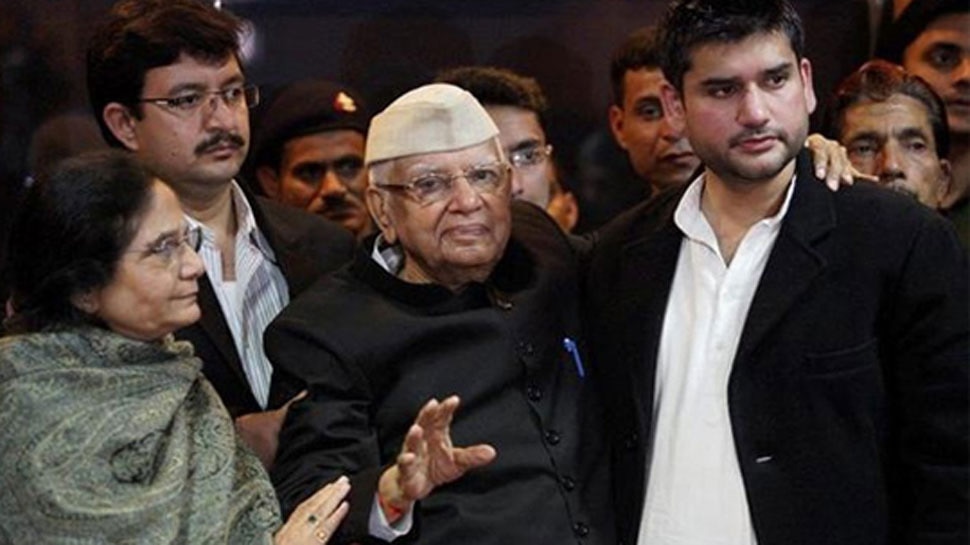 n d tiwari son rohit shekhar gets engaged n d tiwari son rohit shekhar gets engaged