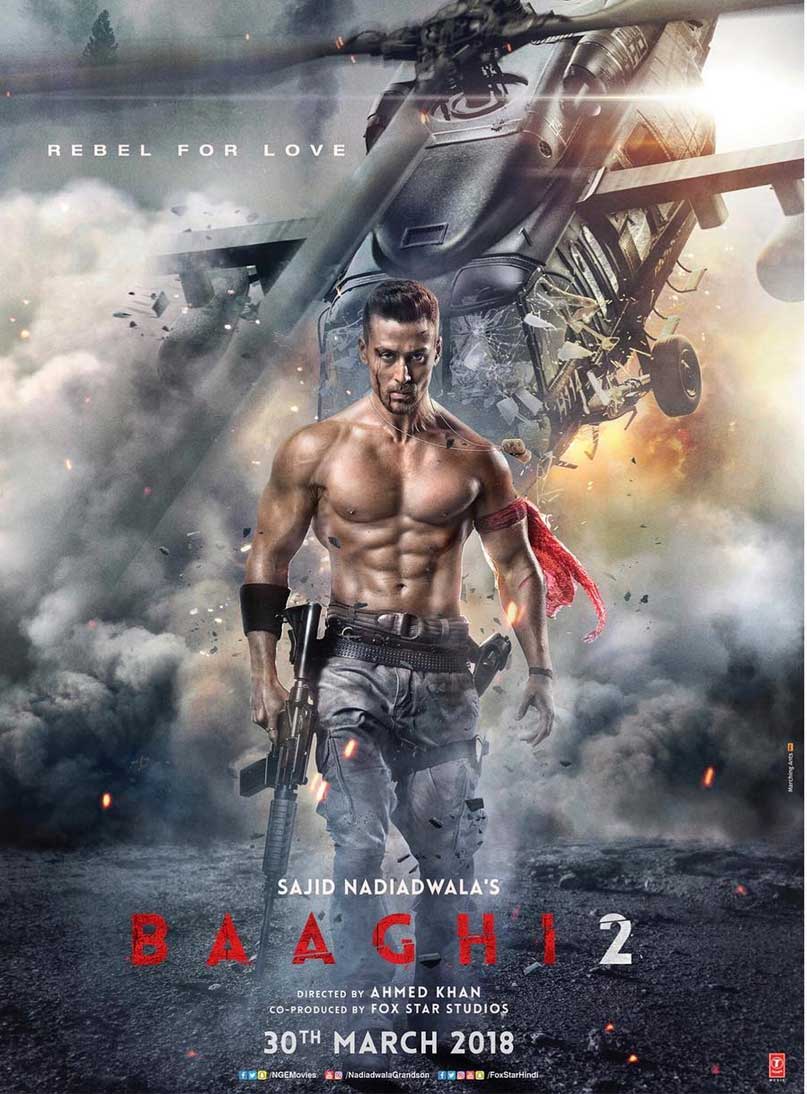 Box Office collection of Tiger Shroff and Disha patani Starrer Baaghi 2 Box Office collection of Tiger Shroff and Disha patani Starrer Baaghi 2