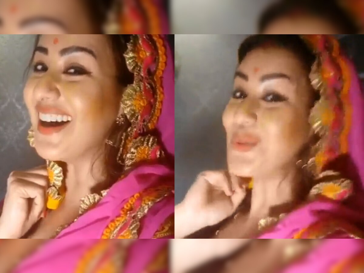VIDEO: फिर 'भाभी जी' बनीं शिल्पा शिंदे, FUNNY अंदाज में लव त्यागी को किया बर्थडे विश