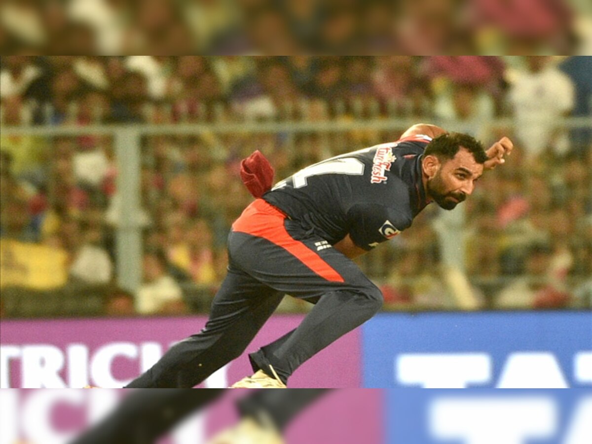 आईपीएल में मोहम्मद शमी दिल्ली की तरफ से खेल रहे हैं (PIC : PTI)
