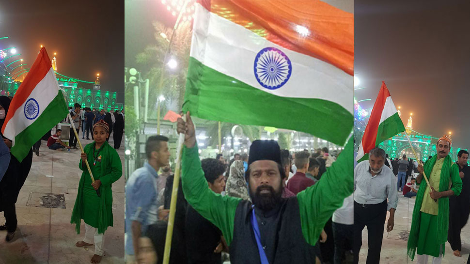 ajmer sharif dargah khadims wandered tricolor iraqs karbala ajmer sharif dargah khadims wandered tricolor iraqs karbala