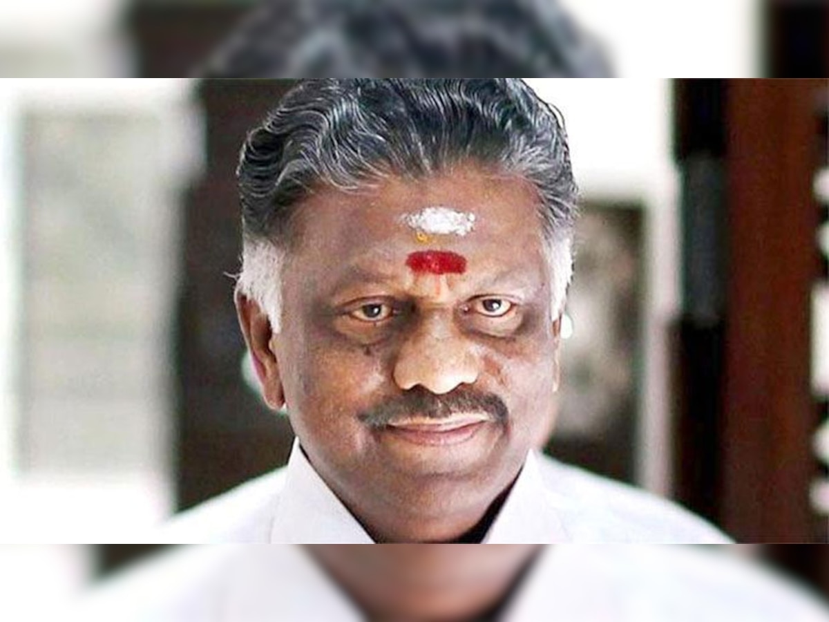तमिलनाडु के डिप्टी सीएम ओ पन्नीरसेल्वम (फाइल फोटो)