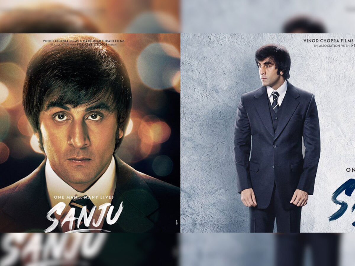 'संजू' के लिए संजय दत्त के 37 साल पुराने लुक में दिखे रणबीर कपूर, देखें फिल्म का नया पोस्टर