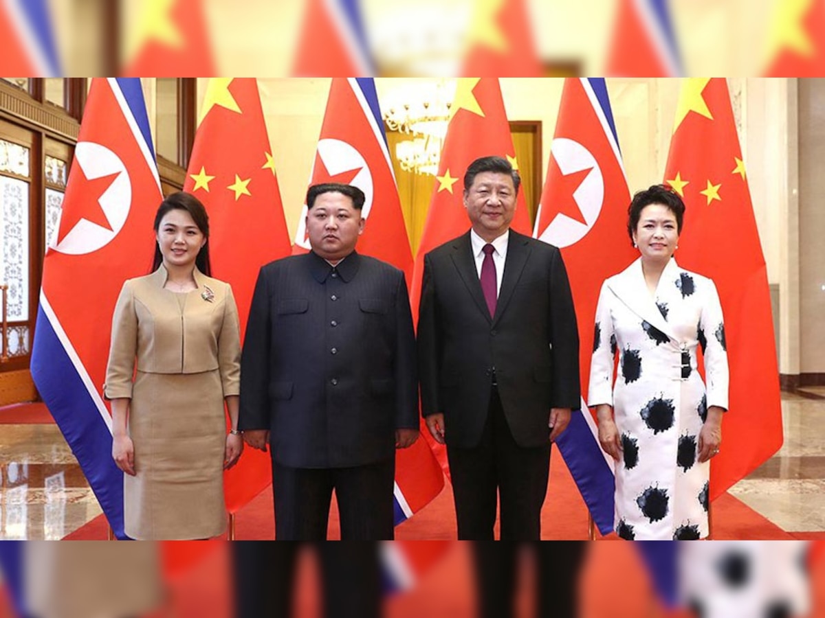 उत्तर कोरिया के नेता किम जोंग उन इस हफ्ते विमान से चीन गए.(फाइल फोटो)