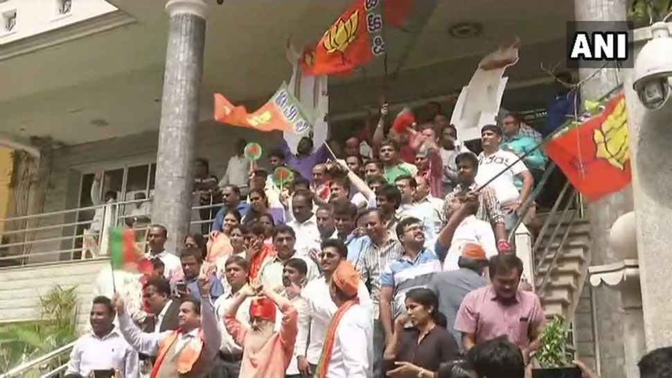 BJP workers BJP workers