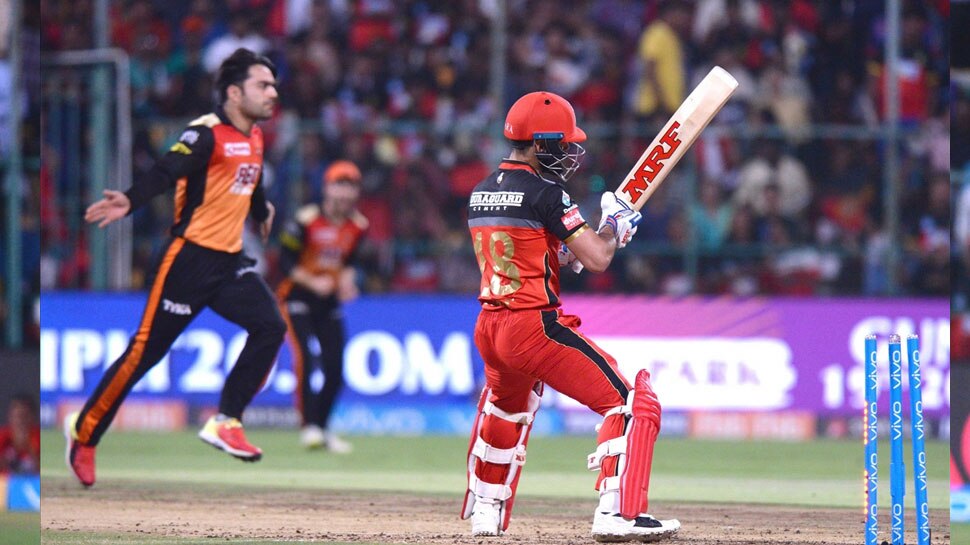 Virat wicket by Rashid Virat wicket by Rashid