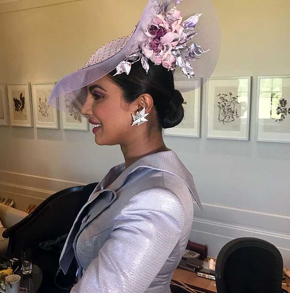 Indian Girl Priyanka Chopra at Royal Wedding Looks Perfect