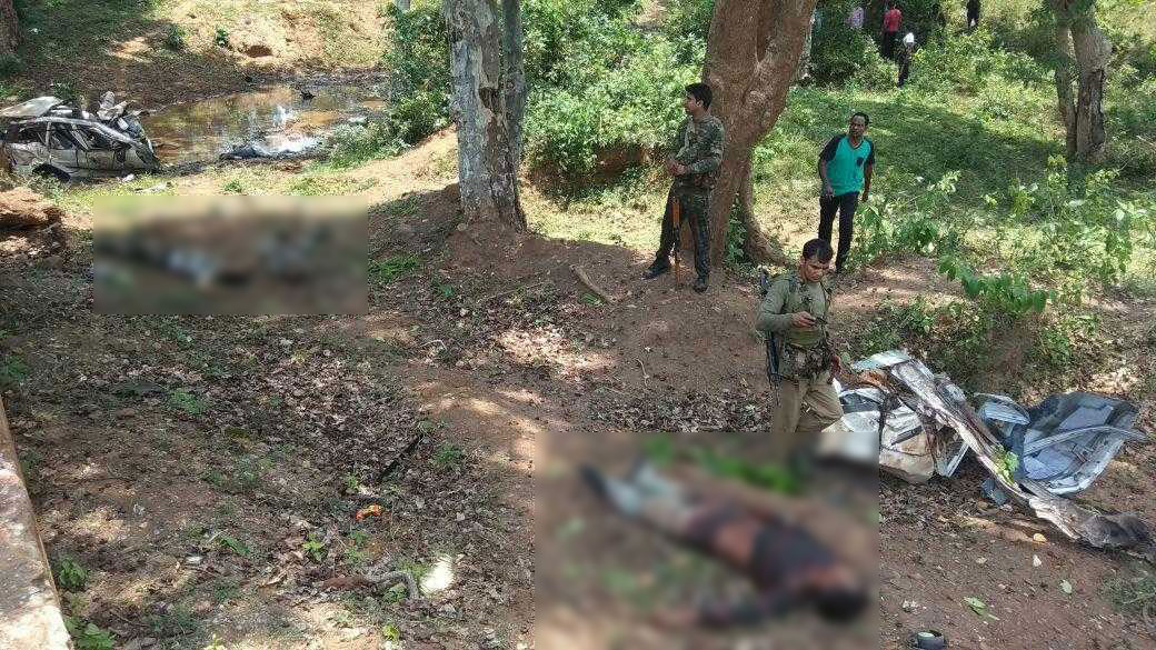 Chhattisgarh : 6 Jawan Killed and 1 injured In Dantewada IED BLAST Naxal Attack Chhattisgarh : 6 Jawan Killed and 1 injured In Dantewada IED BLAST Naxal Attack