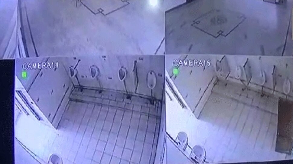 CCTV cameras installed in men’s toilets Dharam Samaj Degree College