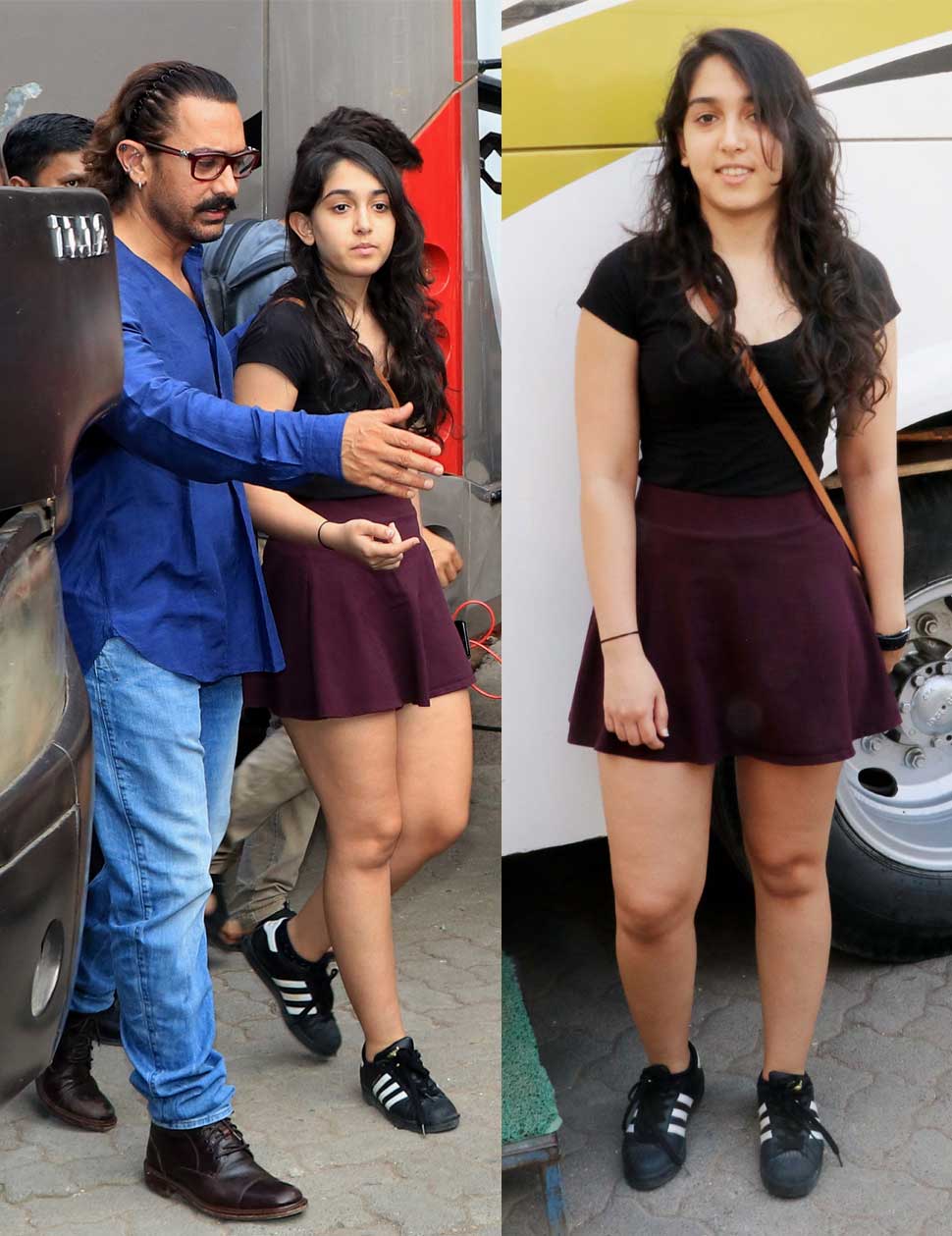 PICS: Aamir Khan spotted with son Junaid and daughter Ira along with Kiran Rao PICS: Aamir Khan spotted with son Junaid and daughter Ira along with Kiran Rao