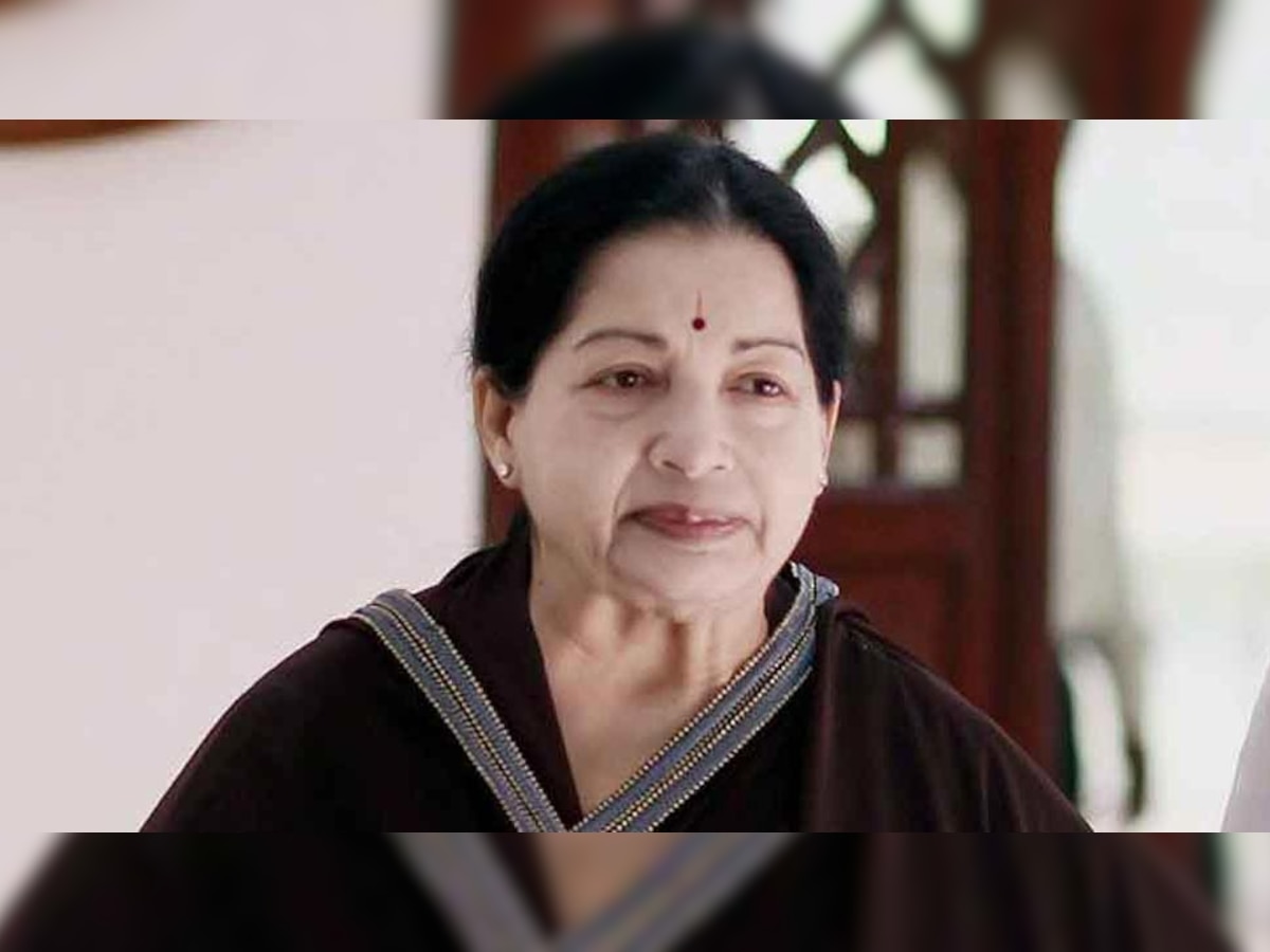 तमिलनाडु की दिवंगत मुख्यमंत्री जयललिता. (फाइल फोटो)