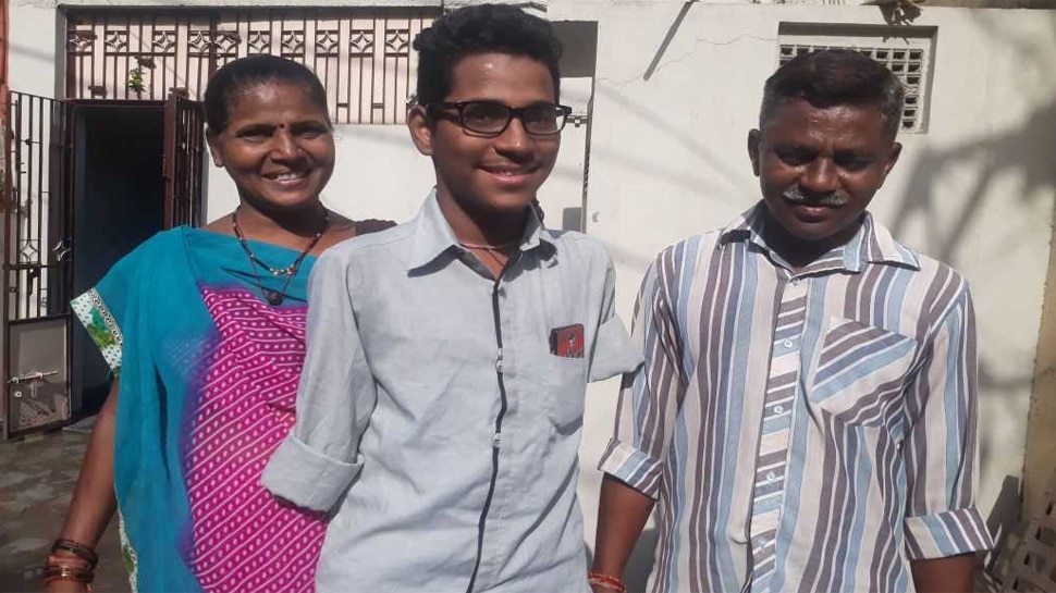 GSEB SSC 10th board Results 2018 topper shivam who is handicap ...