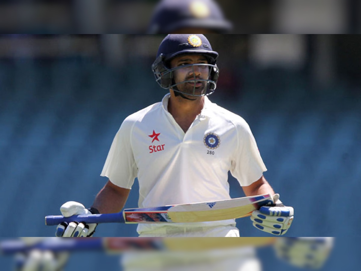 रोहित शर्मा 25 टेस्ट मैचों में 39.97 की औसत से 1479 रन ही बना पाए हैं (फाइल फोटो)