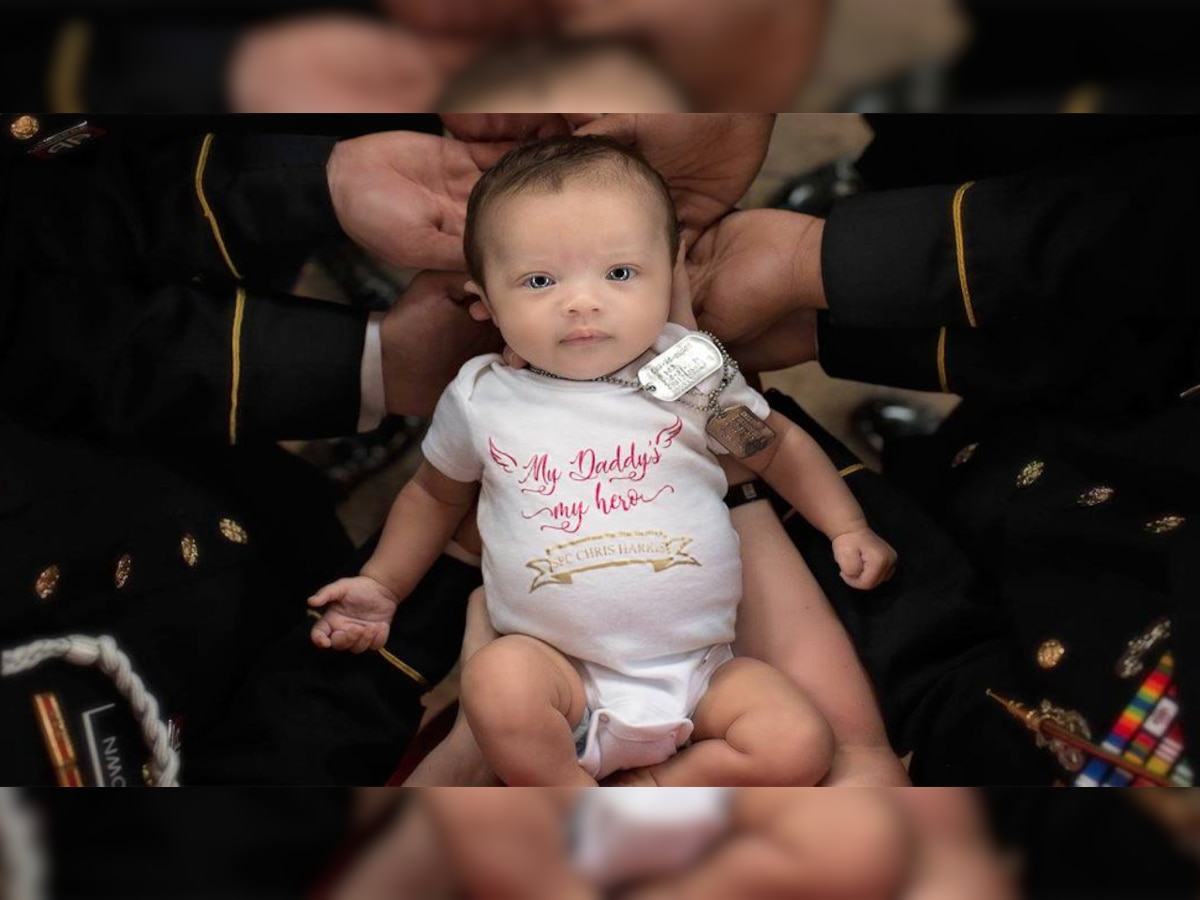 अमेरिकी सैनिक की बेटी का फोटोशूट (फोटो-फेसबुक@BrittHarris)