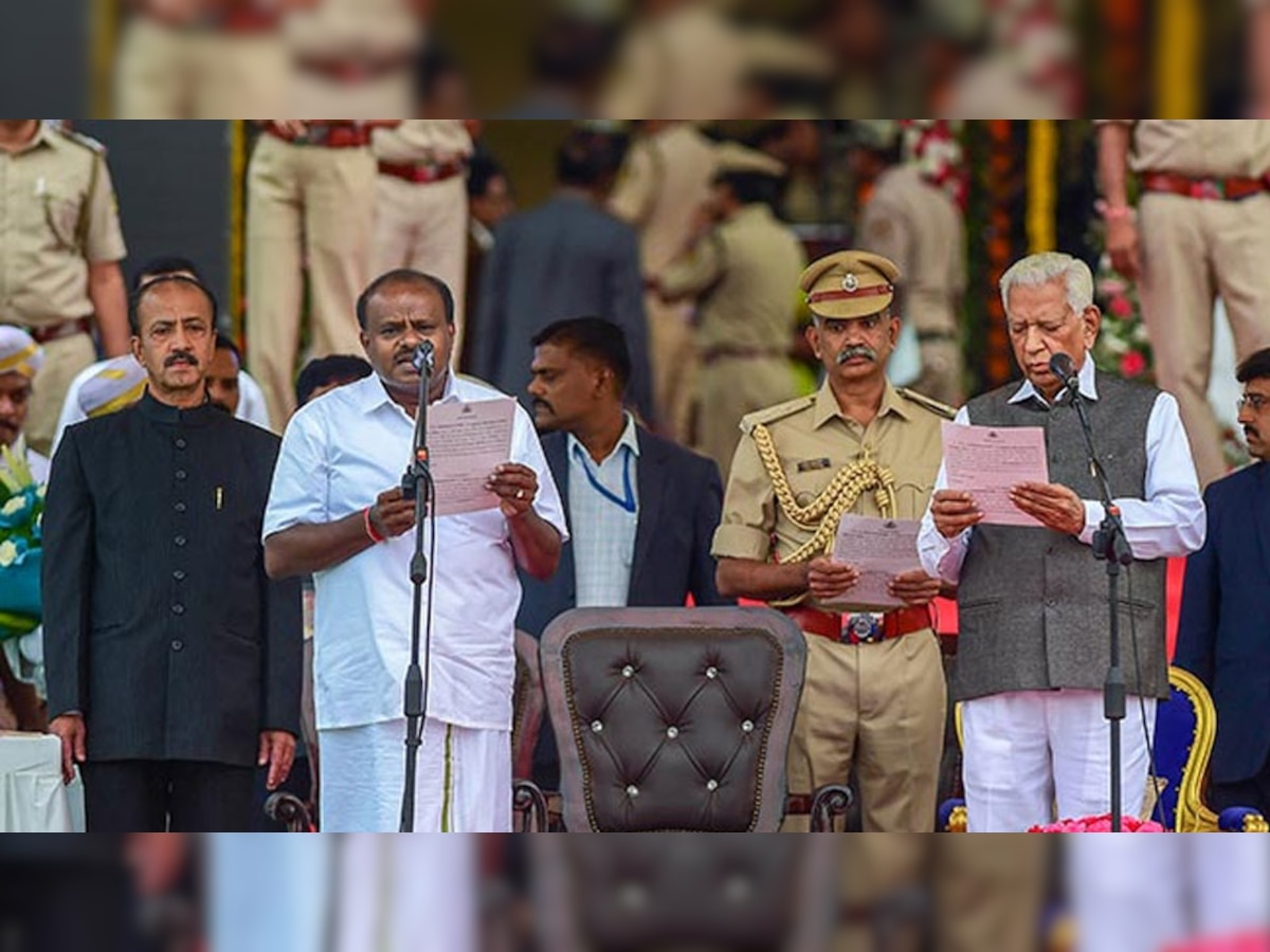मुख्यमंत्री एचडी कुमारस्वामी की अगुवाई में कर्नाटक में जेडीएस और कांग्रेस की गठबंधन सरकार चल रही है.