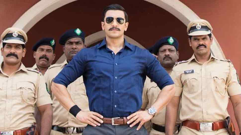 Simbha Ranveer ranveer singh's first look from simmba is out, see pic | 'सिम्बा' में ...