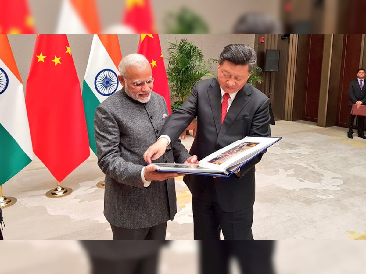 शंघाई सहयोग संगठन (एससीओ) सम्मेलन के दौरान चीनी राष्ट्रपति और भारत के प्रधानमंत्री के बीच मुलाकात हुई
