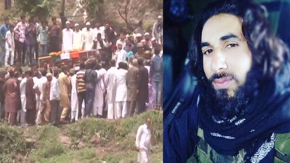 martyr Aurangzeb funeral martyr Aurangzeb funeral