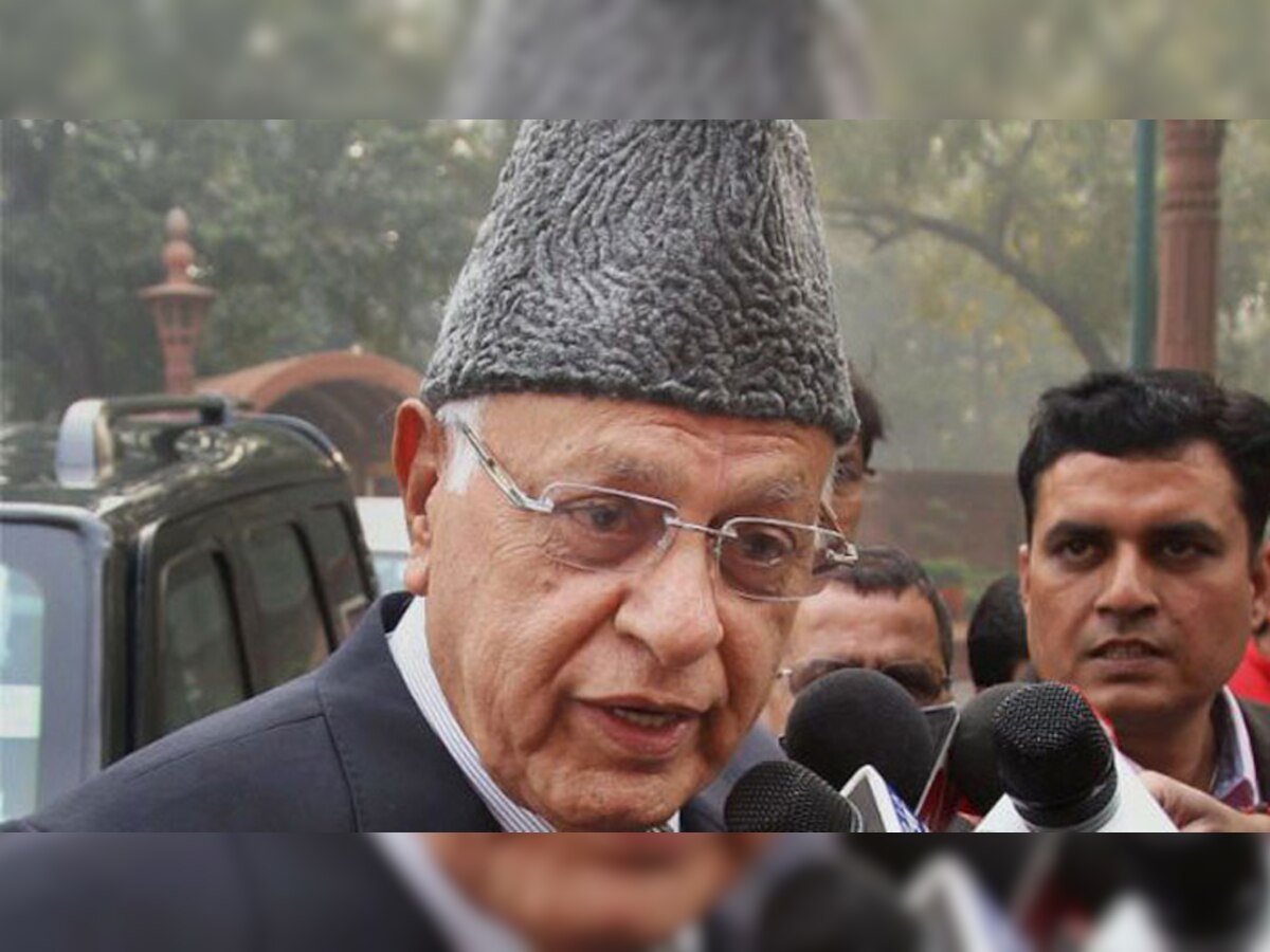 जम्मू-कश्मीर के पूर्व मुख्यमंत्री फारूक अब्दुल्ला. (फाइल फोटो)