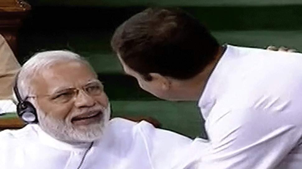 अमूल ने राहुल की 'जादू की झप्पी' को विज्ञापन में ढाला Amul shares Rahul gandhi's jaadu ki jhappi in its advertisement