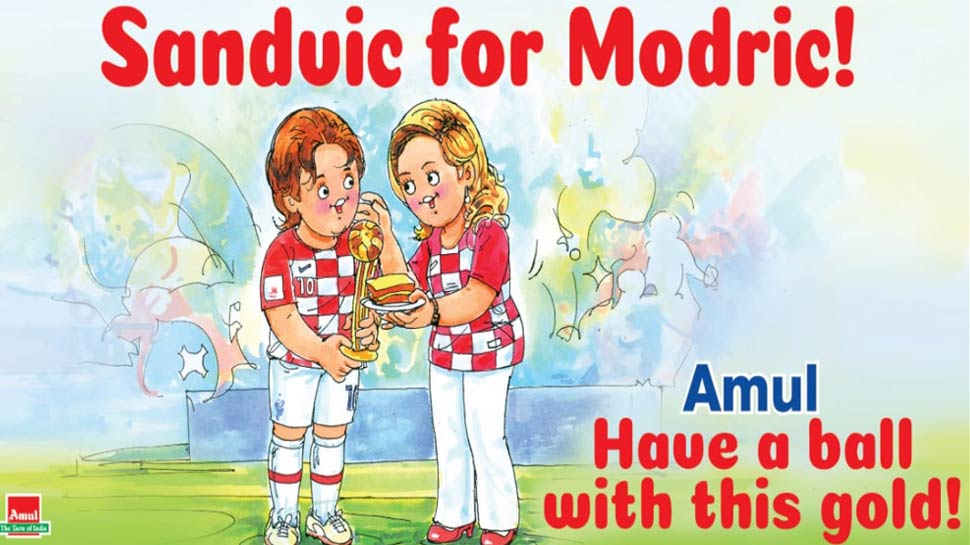 अमूल ने राहुल की 'जादू की झप्पी' को विज्ञापन में ढाला Amul shares Rahul gandhi's jaadu ki jhappi in its advertisement