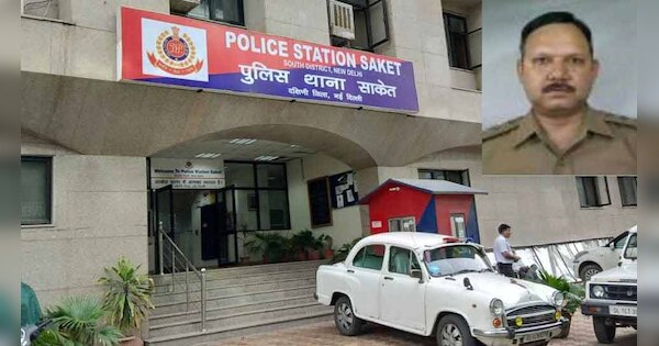 CBI red handed arrested delhi police SHO in saket | साकेत में बिल्डर से ...