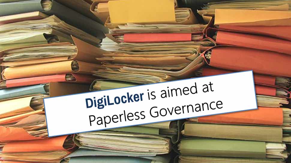 DigiLocker papers in digital form DigiLocker papers in digital form
