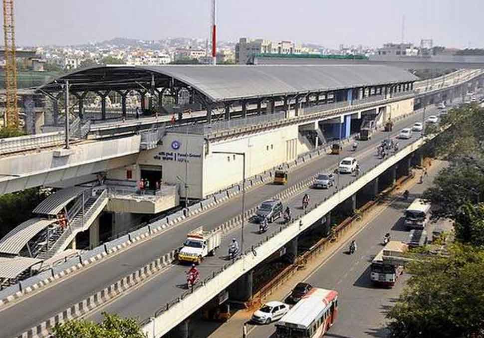 मेट्रो की पार्किंग सुविधाएं भी रहेंगी बंद Metro parking