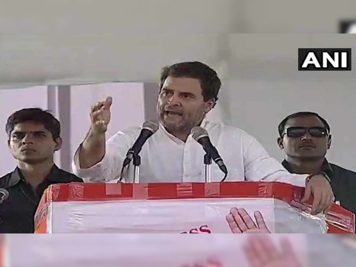 राहुल गांधी दो दिन के हैदराबाद दौरे पर हैं 