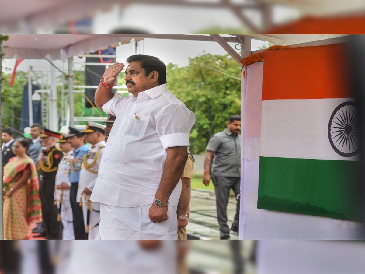 तमिलनाडु के मुख्यमंत्री के पलानीस्वामी (फोटो साभार - PTI)