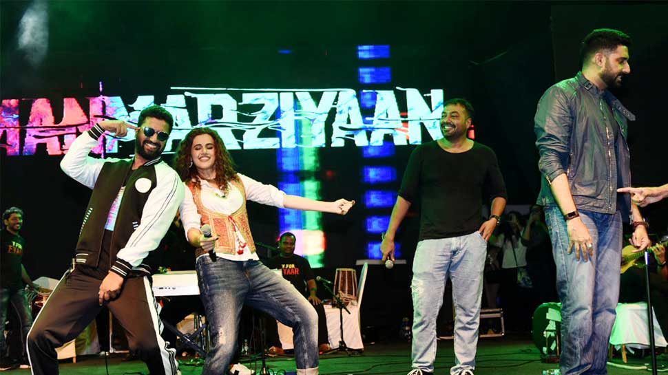 तापसी और विक्की के Dance Moves Manmarziyaan Concert: Vicky Kaushal and Taapsee Pannu bring energy with their dance moves