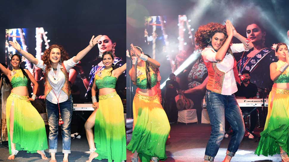 जमकर नाची तापसी Manmarziyaan Concert: Vicky Kaushal and Taapsee Pannu bring energy with their dance moves