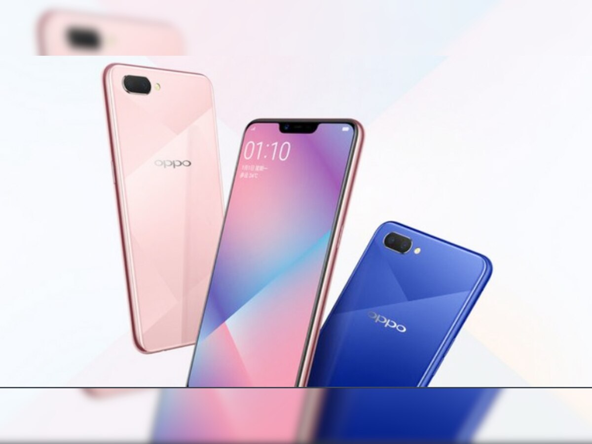 Oppo A5 स्मार्टफोन (फोटो टि्वटर से) 