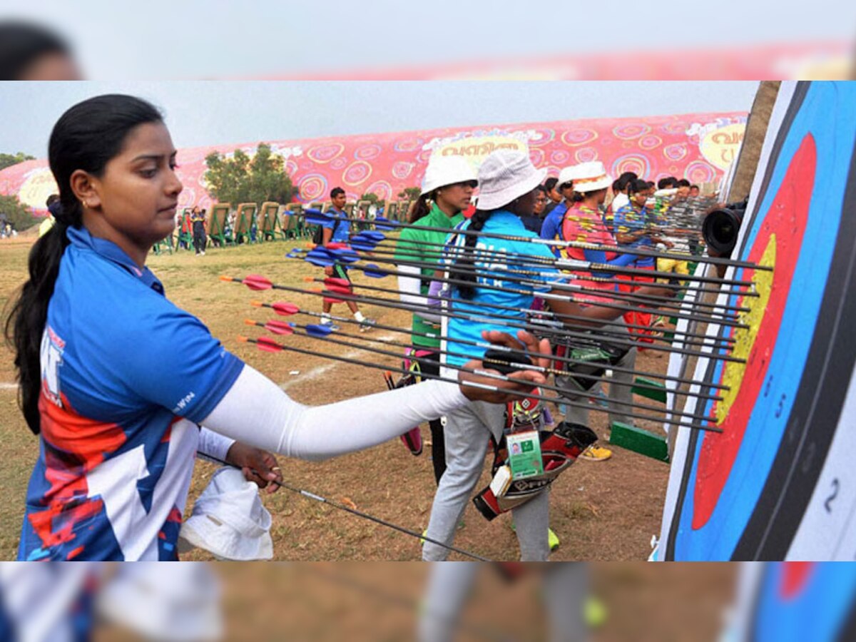 भारतीय महिला तीरंदाजी टीम ने कंपाउंड स्पर्धा के सेमीफाइनल  और फिर फाइनल में प्रवेश किया. (फाइल फोटो)