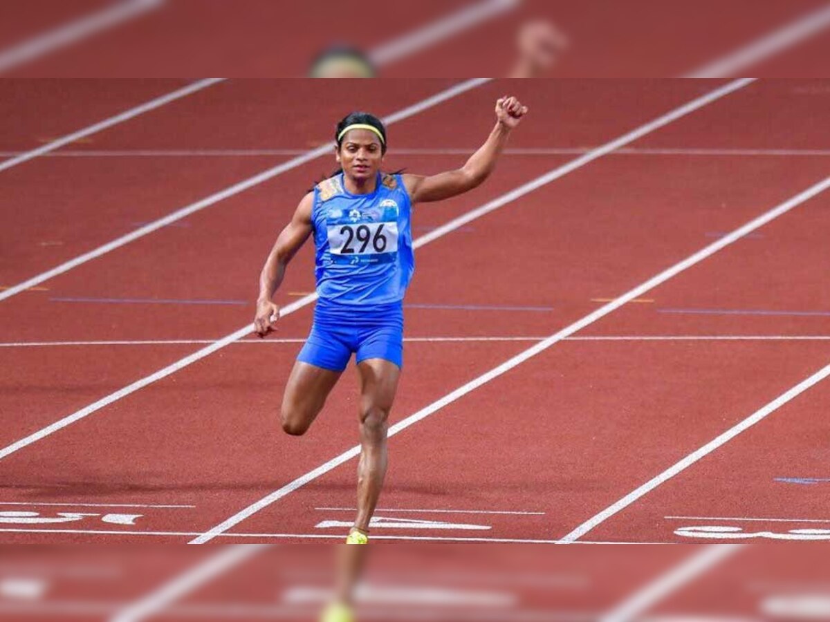 दुती चंद ने 18वें एशियन गेम्स के आठवें दिन 100 मीटर रेस में सिल्वर मेडल पर कब्जा कर लिया.