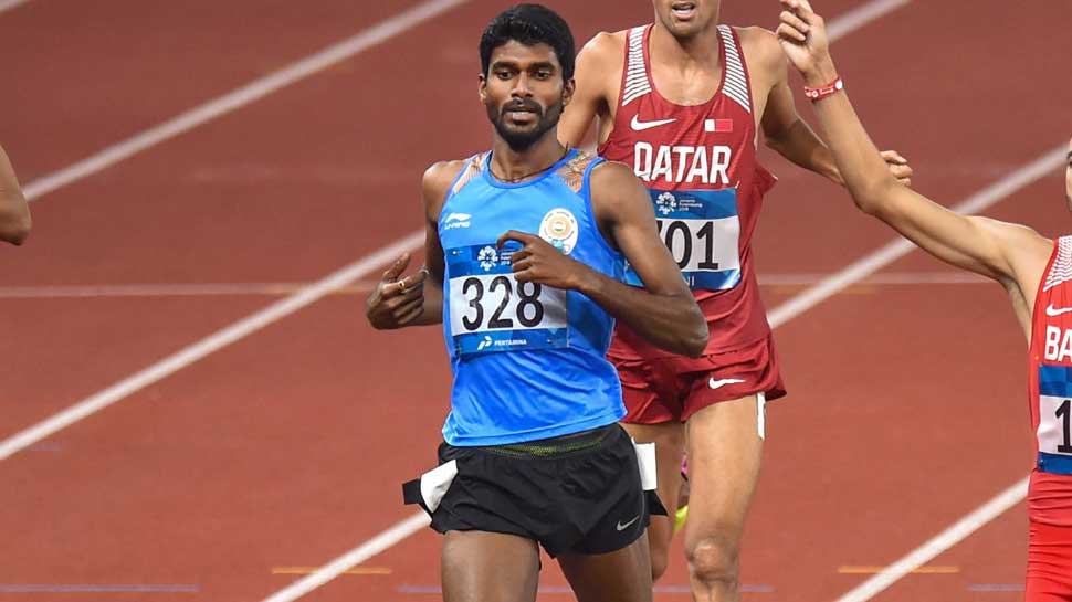 जिनसन को 1500 मीटर में मिला गोल्ड asian games 2018