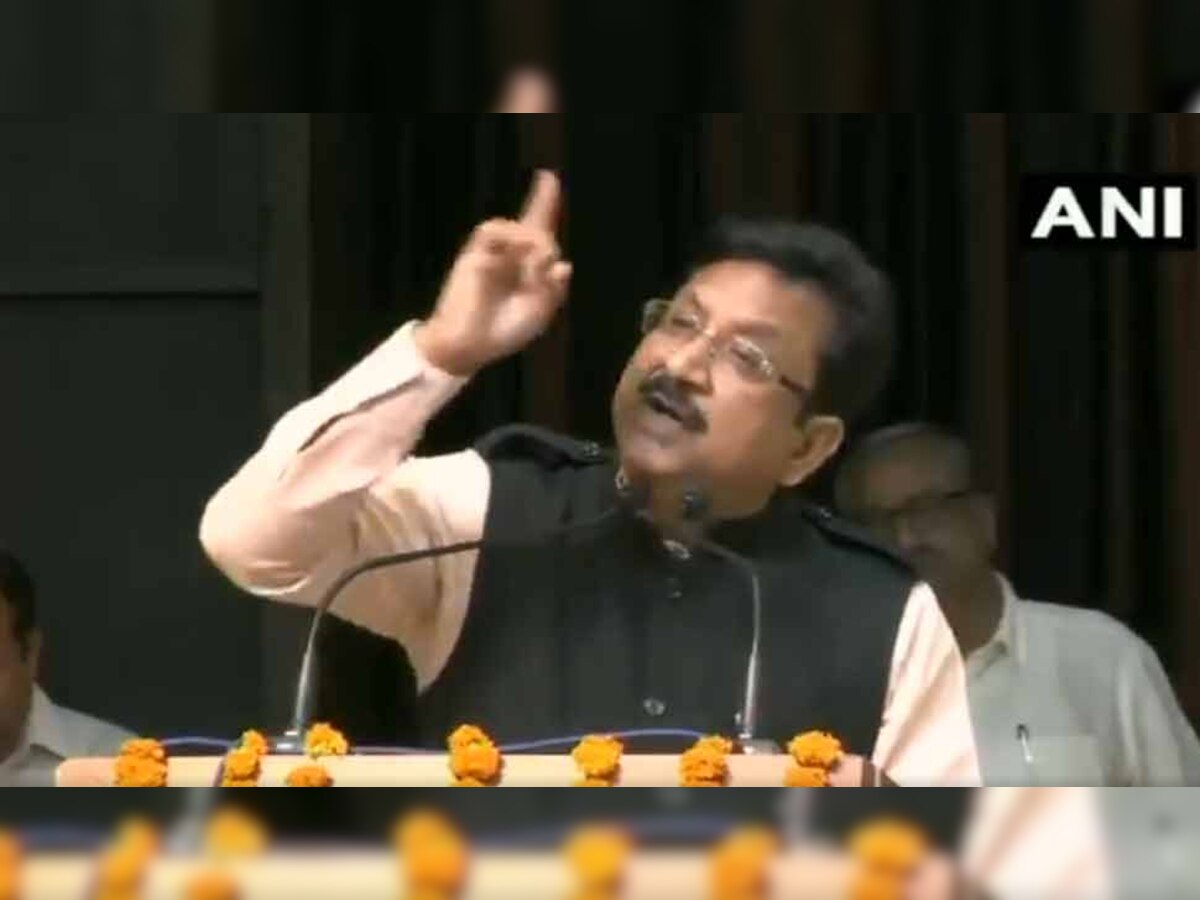 मध्य प्रदेश के शिक्षा मंत्री कुंवर विजय शाह (फोटो: ANI वीडियो ग्रैब)