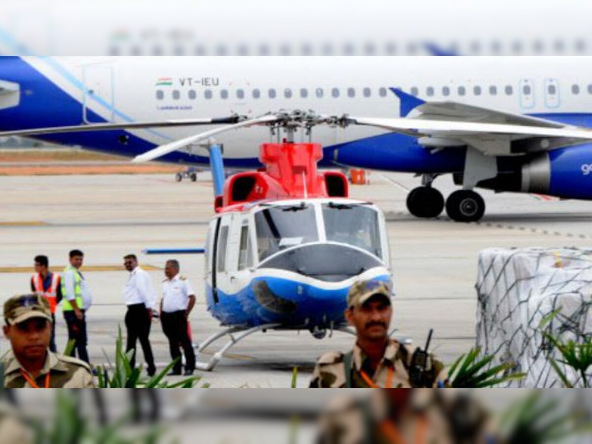 बेंगलुरु में इस साल हेलीकॉप्‍टर शटलिंग सेवा शुरू की गई है. (फाइल फोटो)