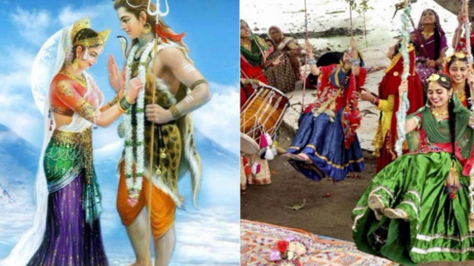 बुधवार को है सुहागिनों का खास पर्व तीज, जानिए क्या-क्या होता है इसमें खास know everything about teej that woman do for husband's long live