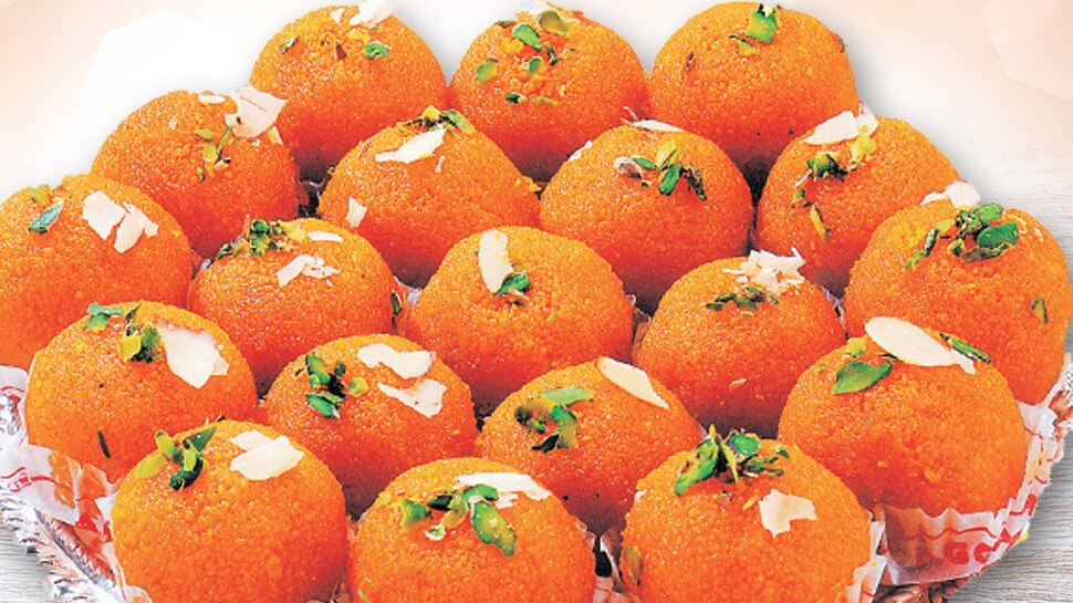 मोतीचूर के लड्डू Motichoor laddu